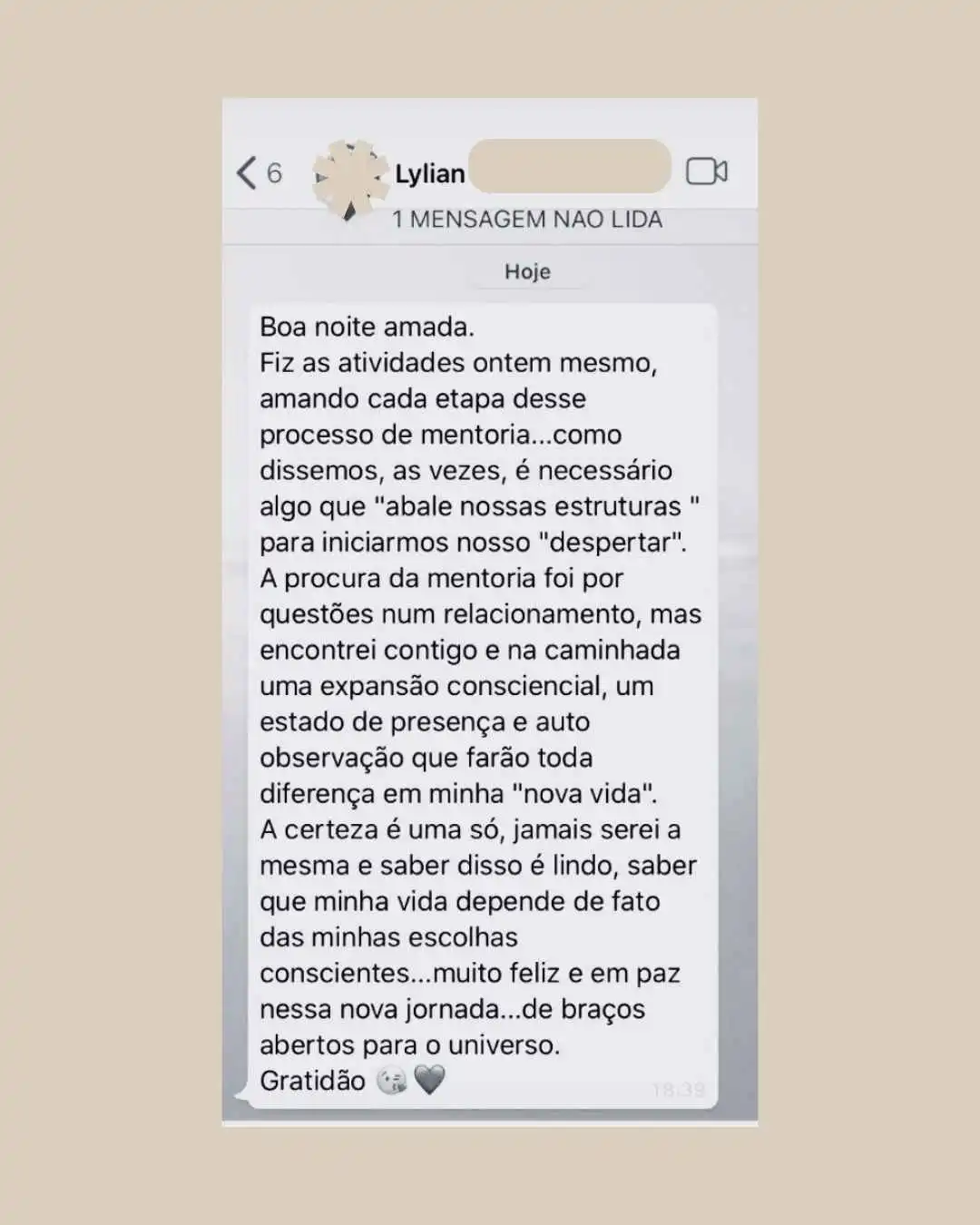 após a separação depoimento 1