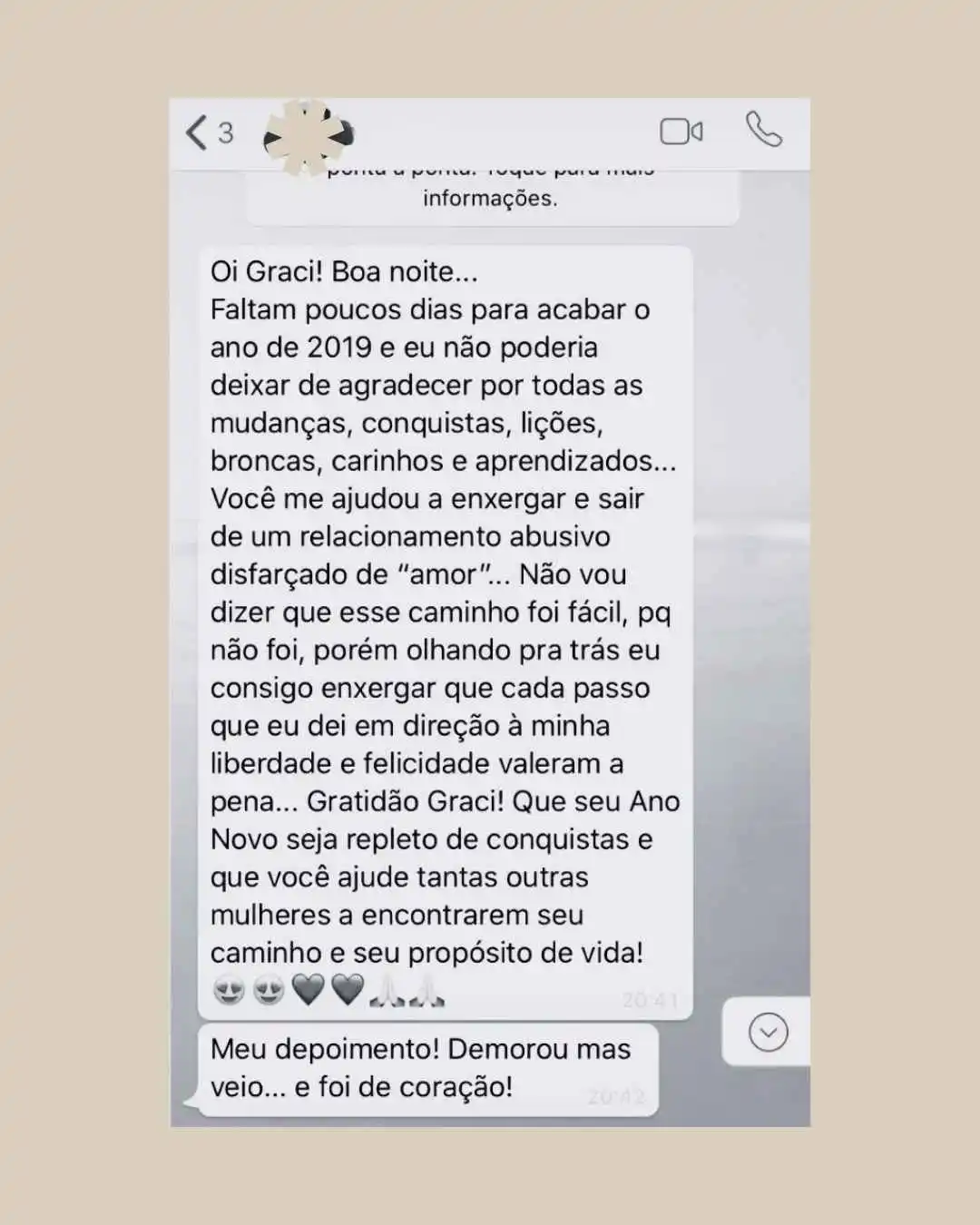 após a separação depoimento 3.